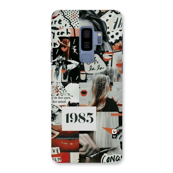 Retro Pattern Back Case for Galaxy S9 Plus