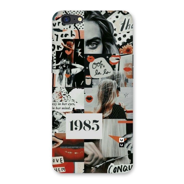 Retro Pattern Back Case for Oppo A71