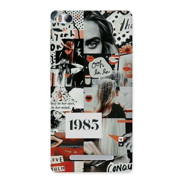 Retro Pattern Back Case for Xiaomi Mi4i