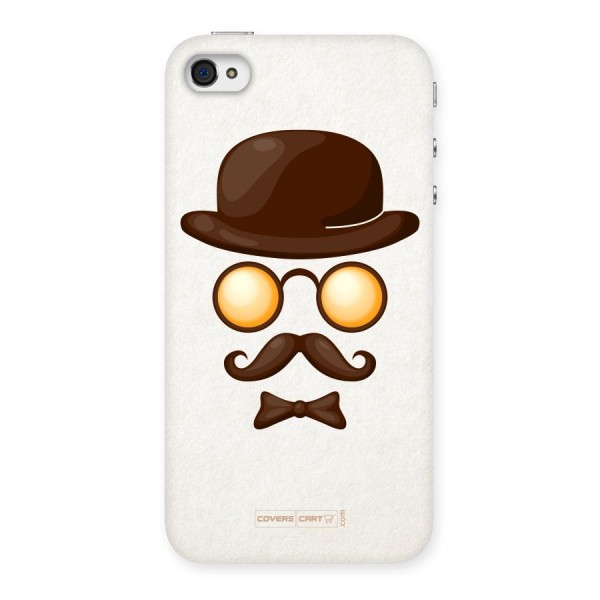 Retro Style Back Case for iPhone 4 4s