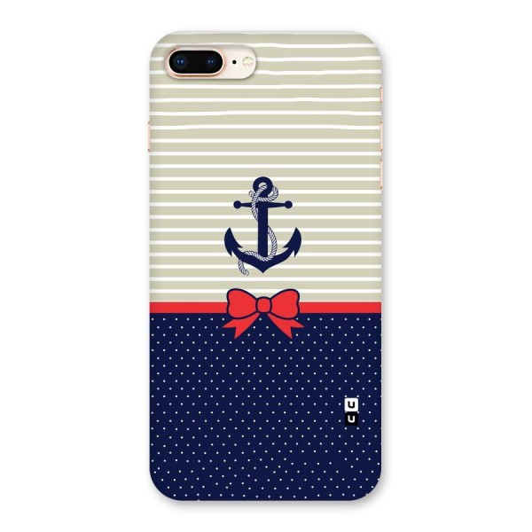 Ribbon Anchor Back Case for iPhone 8 Plus