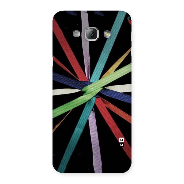 Ribbon Design Back Case for Galaxy A8