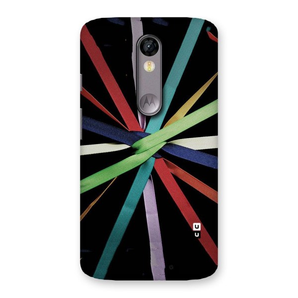 Ribbon Design Back Case for Moto X Force