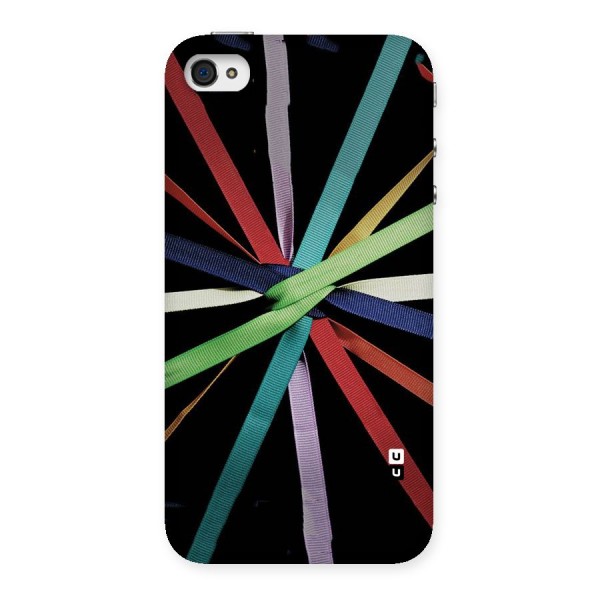 Ribbon Design Back Case for iPhone 4 4s