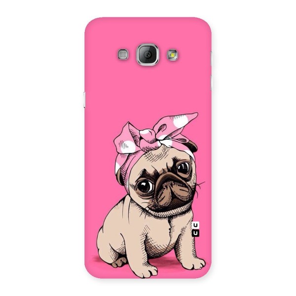 Ribbon Doggo Back Case for Galaxy A8