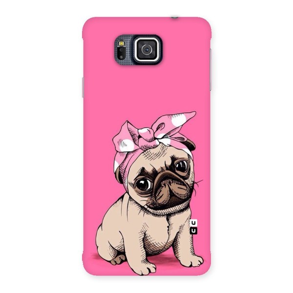 Ribbon Doggo Back Case for Galaxy Alpha