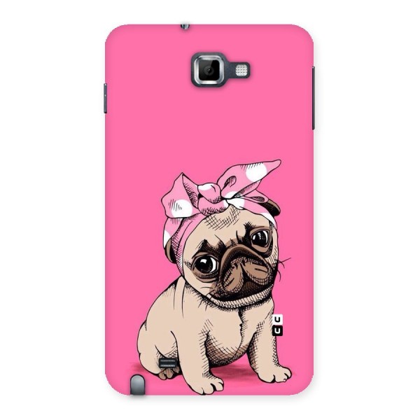 Ribbon Doggo Back Case for Galaxy Note