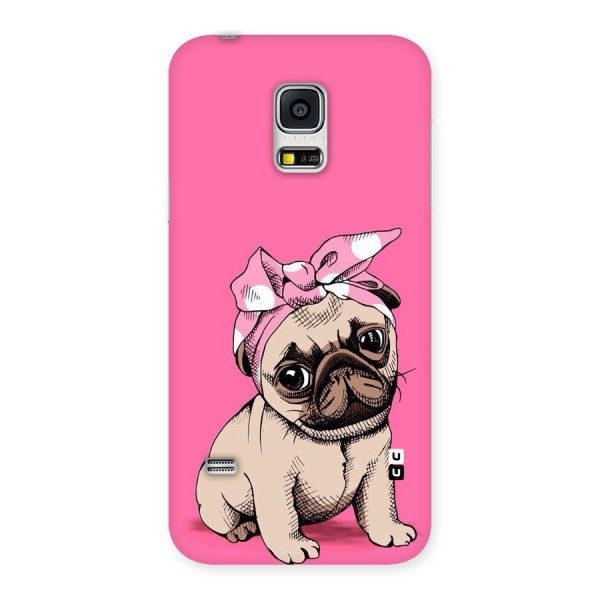 Ribbon Doggo Back Case for Galaxy S5 Mini