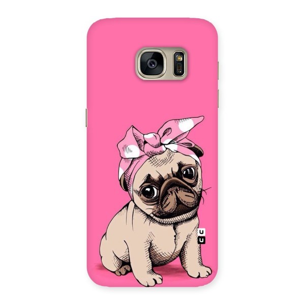 Ribbon Doggo Back Case for Galaxy S7