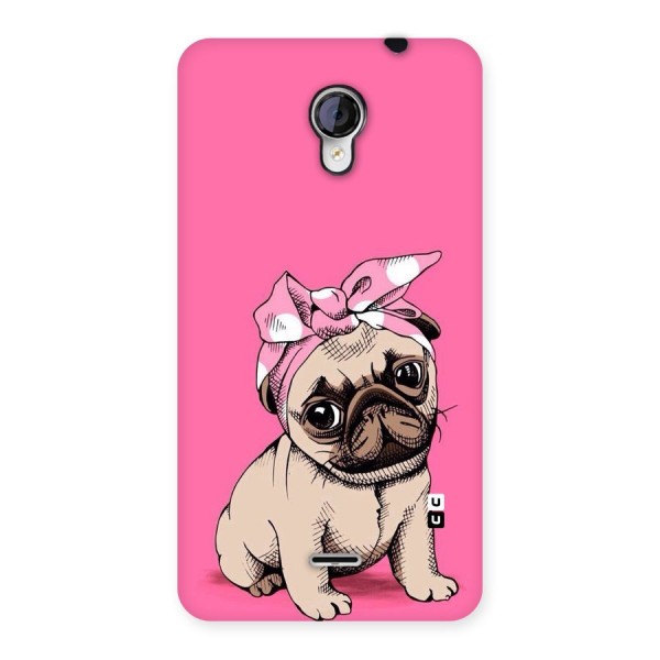 Ribbon Doggo Back Case for Micromax Unite 2 A106