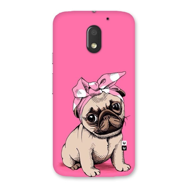 Ribbon Doggo Back Case for Moto E3 Power