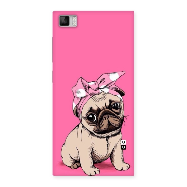 Ribbon Doggo Back Case for Xiaomi Mi3