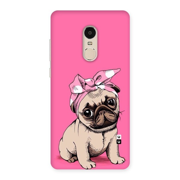 Ribbon Doggo Back Case for Xiaomi Redmi Note 4