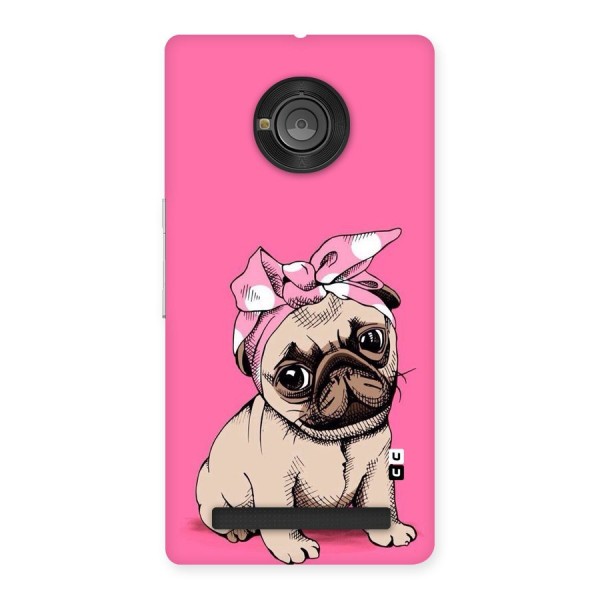 Ribbon Doggo Back Case for Yu Yuphoria