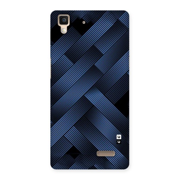 Ribbon Stripes Back Case for Oppo R7