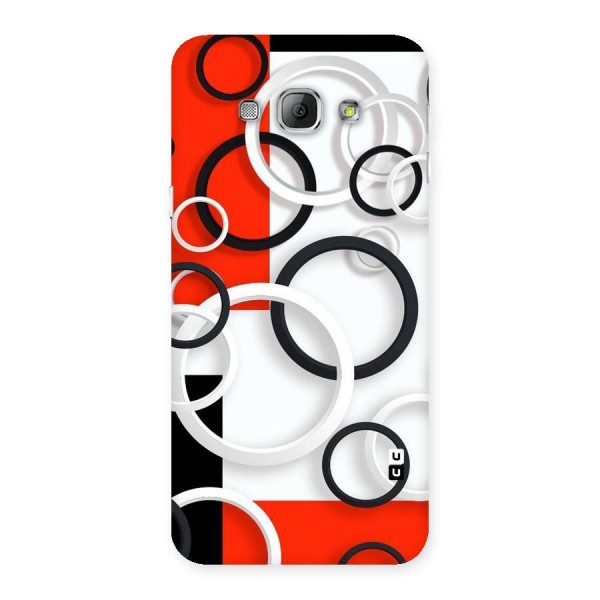 Rings Abstract Back Case for Galaxy A8