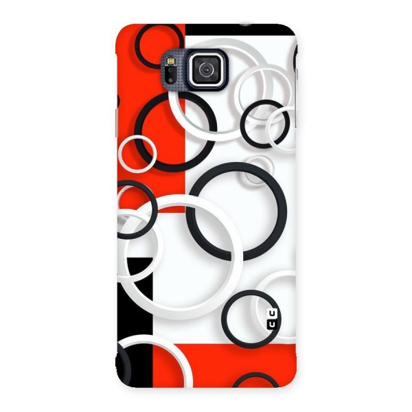 Rings Abstract Back Case for Galaxy Alpha