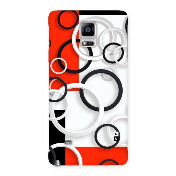 Rings Abstract Back Case for Galaxy Note 4