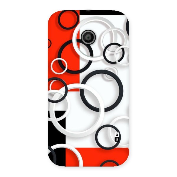 Rings Abstract Back Case for Moto E