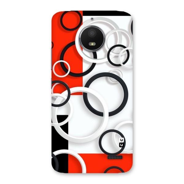 Rings Abstract Back Case for Moto E4