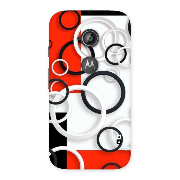 Rings Abstract Back Case for Moto E 2nd Gen