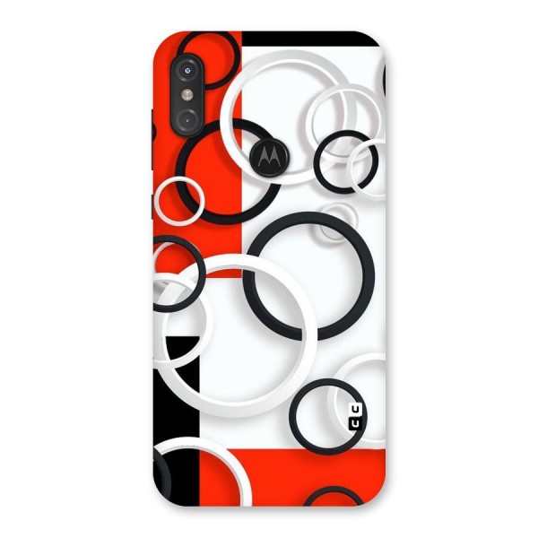 Rings Abstract Back Case for Motorola One Power