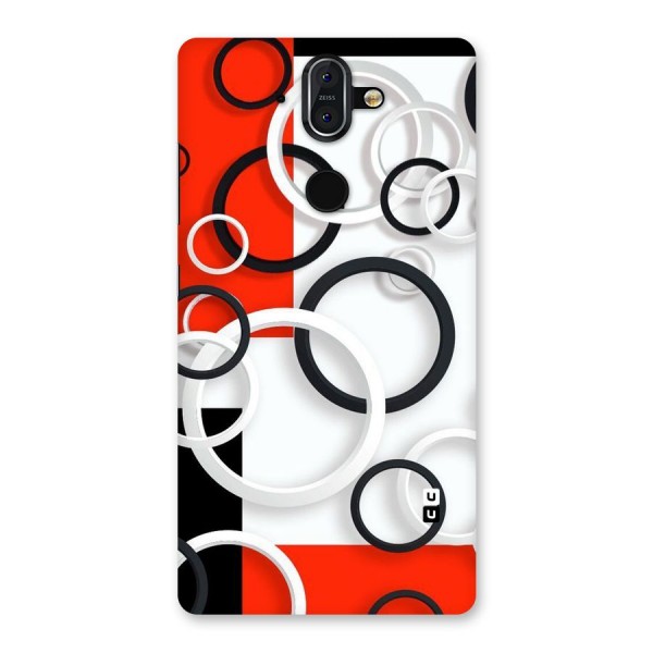 Rings Abstract Back Case for Nokia 8 Sirocco