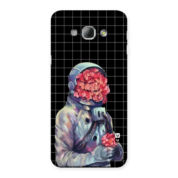 Robot Rose Back Case for Galaxy A8