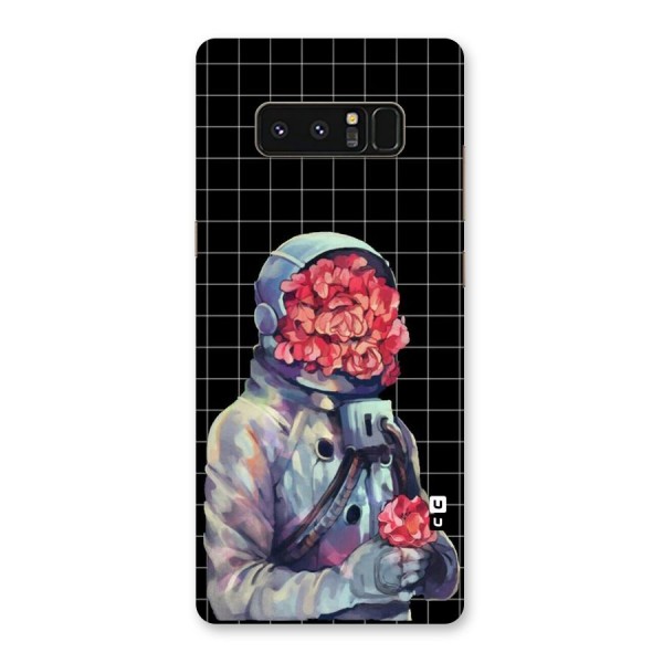 Robot Rose Back Case for Galaxy Note 8