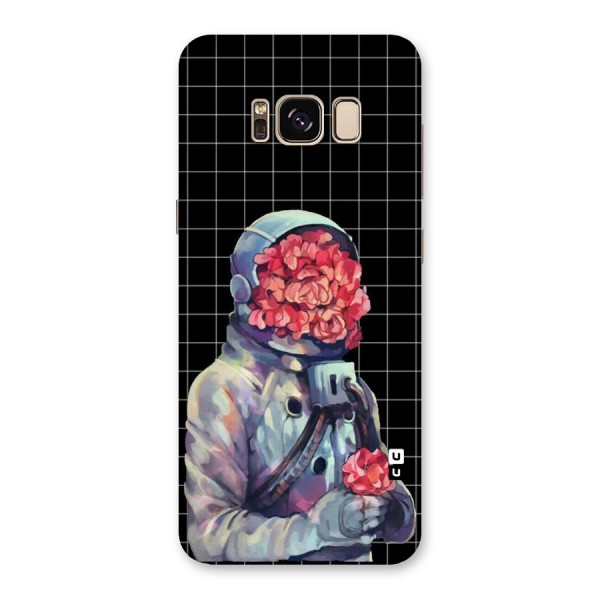 Robot Rose Back Case for Galaxy S8