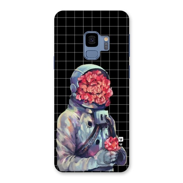 Robot Rose Back Case for Galaxy S9