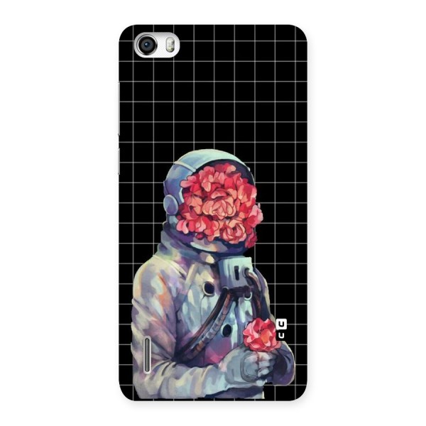 Robot Rose Back Case for Honor 6