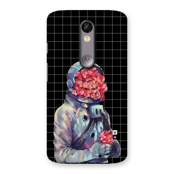 Robot Rose Back Case for Moto X Force