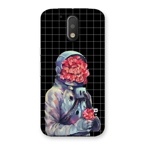 Robot Rose Back Case for Motorola Moto G4