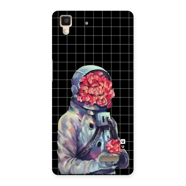 Robot Rose Back Case for Oppo R7