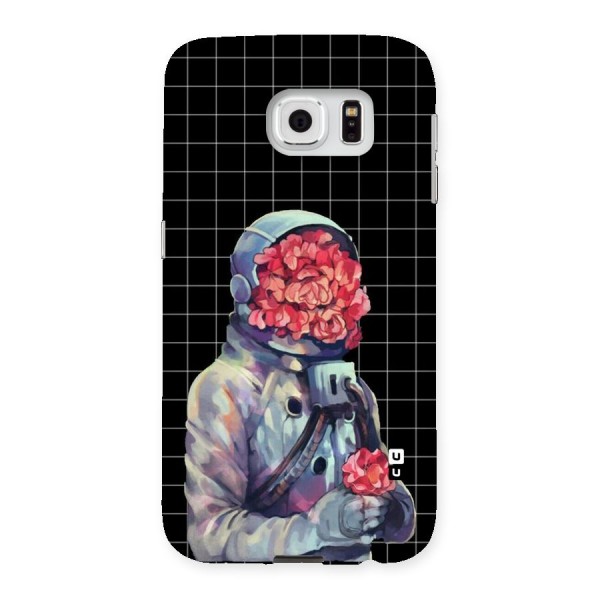 Robot Rose Back Case for Samsung Galaxy S6