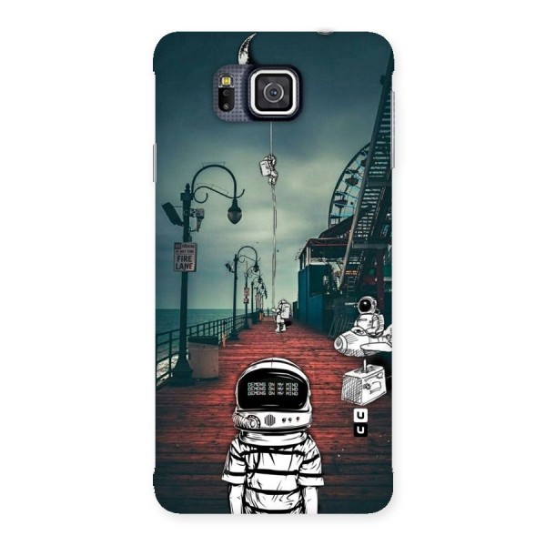 Robotic Design Back Case for Galaxy Alpha