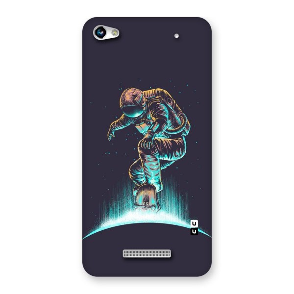 Rolling Spaceman Back Case for Micromax Hue 2