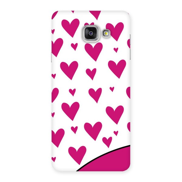 Romantic Couples with Hearts Back Case for Galaxy A7 2016