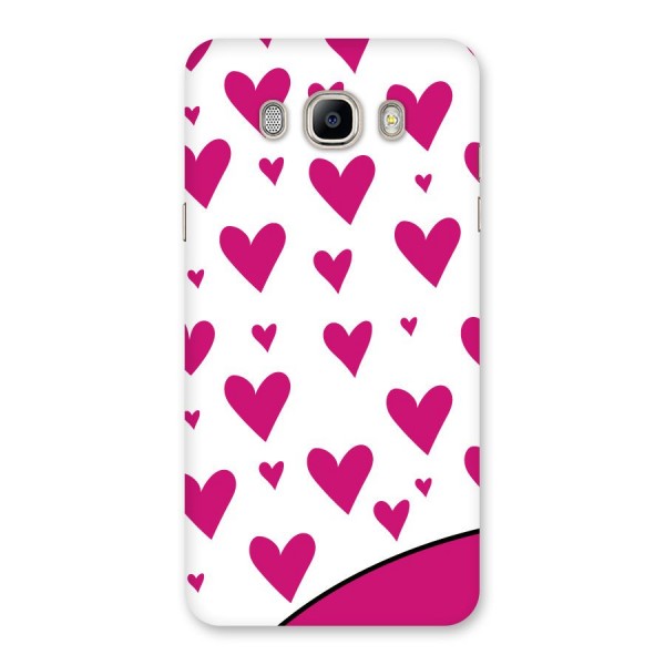 Romantic Couples with Hearts Back Case for Galaxy On8