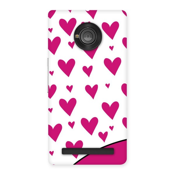 Romantic Couples with Hearts Back Case for Yu Yuphoria