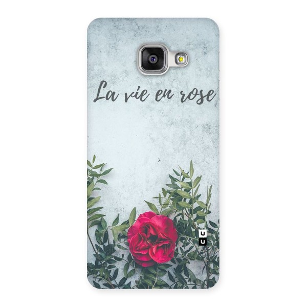 Rose Life Back Case for Galaxy A3 2016