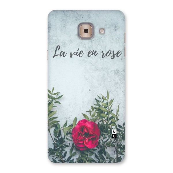 Rose Life Back Case for Galaxy J7 Max