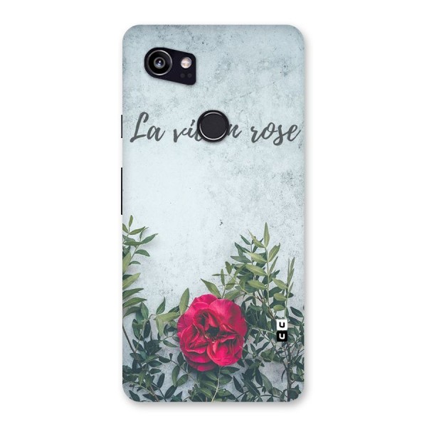 Rose Life Back Case for Google Pixel 2 XL