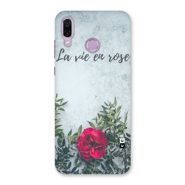 Rose Life Back Case for Honor Play