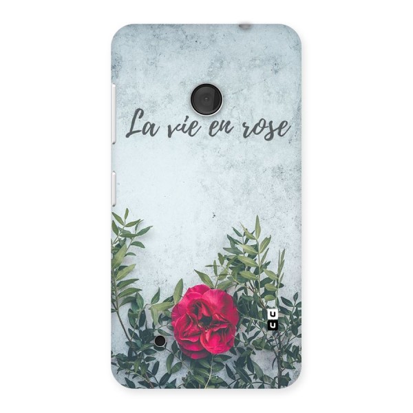 Rose Life Back Case for Lumia 530