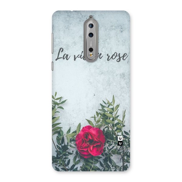 Rose Life Back Case for Nokia 8