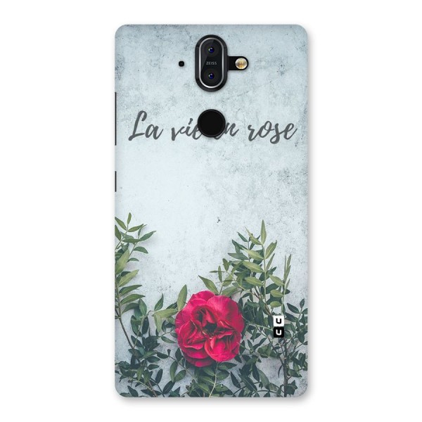 Rose Life Back Case for Nokia 8 Sirocco