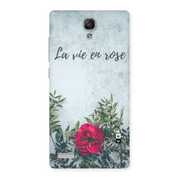 Rose Life Back Case for Redmi Note