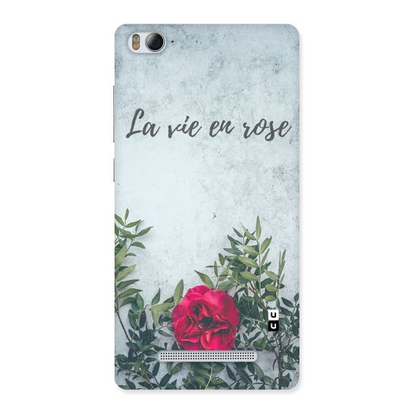 Rose Life Back Case for Xiaomi Mi4i